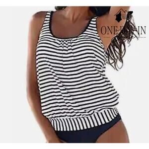 Bikinx Blouson Tankini Swimsuit Size 2XL